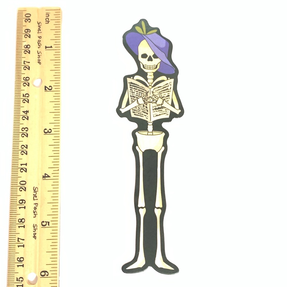 New Skeleton Bookmark - Picture 3 of 3